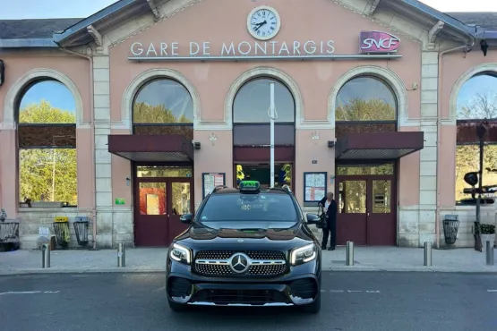 transfert taxi montargis vers gare sncf